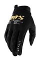 100% SPEEDLAB Langfinger-Fahrradhandschuhe - ITRACK - Schwarz