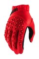 100% SPEEDLAB Langfinger-Fahrradhandschuhe - AIRMATIC JR - Rot/Schwarz