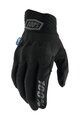 100% SPEEDLAB Langfinger-Fahrradhandschuhe - COGNITO SMART SHOCK - Schwarz