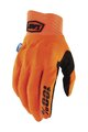 100% SPEEDLAB Langfinger-Fahrradhandschuhe - COGNITO SMART SHOCK - Orange