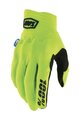 100% SPEEDLAB Langfinger-Fahrradhandschuhe - COGNITO SMART SHOCK - Gelb