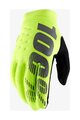 100% SPEEDLAB Langfinger-Fahrradhandschuhe - BRISKER - Gelb