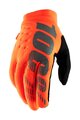 100% SPEEDLAB Langfinger-Fahrradhandschuhe - BRISKER - Orange