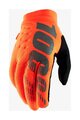 100% SPEEDLAB Langfinger-Fahrradhandschuhe - BRISKER JR - Orange