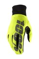 100% SPEEDLAB Langfinger-Fahrradhandschuhe - HYDROMATIC - Gelb