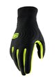 100% SPEEDLAB Langfinger-Fahrradhandschuhe - BRISKER XTREME - Schwarz/Gelb