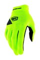 100% SPEEDLAB Langfinger-Fahrradhandschuhe - RIDECAMP GEL - Gelb