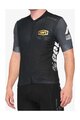 100% SPEEDLAB Kurzarm Fahrradtrikot - EXCEEDA - Schwarz/Grau