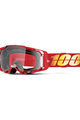 100% SPEEDLAB Fahrradsonnenbrille - ARMEGA - Rot/Gelb