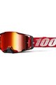 100% SPEEDLAB Fahrradsonnenbrille - ARMEGA - Rot/Weiß