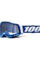 100% SPEEDLAB Fahrradsonnenbrille - RACECRAFT 2 - Weiß/Blau