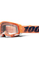 100% SPEEDLAB Fahrradsonnenbrille - RACECRAFT 2 - Orange/Schwarz