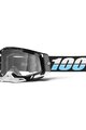 100% SPEEDLAB Fahrradsonnenbrille - RACECRAFT 2 - Schwarz/Weiß/Hellblau