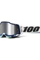 100% SPEEDLAB Fahrradsonnenbrille - RACECRAFT 2 - Weiß/Blau/Schwarz/Silber