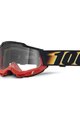 100% SPEEDLAB Fahrradsonnenbrille - ACCURI 2 - Gelb/Schwarz/Rot