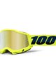 100% SPEEDLAB Fahrradsonnenbrille - ACCURI 2 - Gelb/Blau/Gold