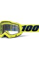 100% SPEEDLAB Fahrradsonnenbrille - ACCURI 2 ENDURO MTB - Gelb/Blau