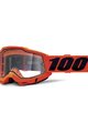 100% SPEEDLAB Fahrradsonnenbrille - ACCURI 2 ENDURO MTB - Orange/Schwarz