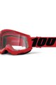 100% SPEEDLAB Fahrradsonnenbrille - STRATA 2 - Rot/Schwarz