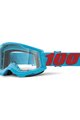 100% SPEEDLAB Fahrradsonnenbrille - STRATA 2 - Hellblau/Rot