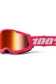 100% SPEEDLAB Fahrradsonnenbrille - STRATA 2 - Rosa/Weiß/Rot