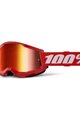 100% SPEEDLAB Fahrradsonnenbrille - STRATA 2 - Rot/Weiß