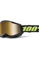 100% SPEEDLAB Fahrradsonnenbrille - STRATA 2 - Schwarz/Gelb/Gold