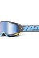 100% SPEEDLAB Fahrradsonnenbrille - RACECRAFT 2 - Grau/Blau/Gelb