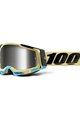 100% SPEEDLAB Fahrradsonnenbrille - RACECRAFT 2 - Braun/Hellblau/Schwarz/Silber