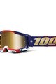 100% SPEEDLAB Fahrradsonnenbrille - RACECRAFT 2 - Blau/Rot/Gold