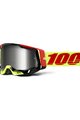 100% SPEEDLAB Fahrradsonnenbrille - RACECRAFT 2 - Gelb/Rot/Silber