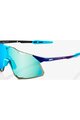 100% SPEEDLAB Fahrradsonnenbrille - HYPERCRAFT - Blau/Lila