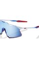 100% SPEEDLAB Fahrradsonnenbrille - HYPERCRAFT TOTAL ENERGIES TEAM - Weiß/Rot/Blau