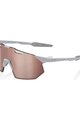 100% SPEEDLAB Fahrradsonnenbrille - HYPERCRAFT SQ - Grau/Silber