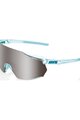 100% SPEEDLAB Fahrradsonnenbrille - RACETRAP 3.0 - Hellgrün/Silber