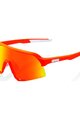 100% SPEEDLAB Fahrradsonnenbrille - S3™ - Orange/Rot