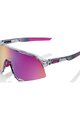 100% SPEEDLAB Fahrradsonnenbrille - S3™ - Grau/Lila