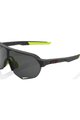 100% SPEEDLAB Fahrradsonnenbrille - S2 - Schwarz/Gelb