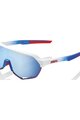 100% SPEEDLAB Fahrradsonnenbrille - S2 - TOTAL ENERGIES TEAM - Weiß/Blau/Rot