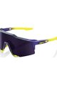 100% SPEEDLAB Fahrradsonnenbrille - SPEEDCRAFT - Gelb/Lila