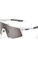 100% SPEEDLAB Fahrradsonnenbrille - SPEEDCRAFT - Weiß/Silber