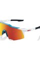 100% SPEEDLAB Fahrradsonnenbrille - SPEEDCRAFT - BORA-HANSGROHE TEAM - Weiß/Blau/Rot