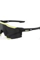 100% SPEEDLAB Fahrradsonnenbrille - SPEEDCRAFT - Schwarz/Gelb