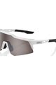 100% SPEEDLAB Fahrradsonnenbrille - SPEEDCRAFT XS - Weiß/Silber