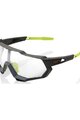 100% SPEEDLAB Fahrradsonnenbrille - SPEEDTRAP - Anthrazit/Gelb