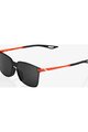 100% SPEEDLAB Fahrradsonnenbrille - LEGERE SQUARE - Schwarz/Orange