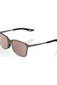 100% SPEEDLAB Fahrradsonnenbrille - LEGERE SQUARE - Grau/Silber