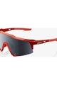 100% SPEEDLAB Fahrradsonnenbrille - SPEEDCRAFT - Rot/Schwarz