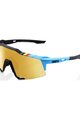 100% SPEEDLAB Fahrradsonnenbrille - SPEEDCRAFT - Blau/Schwarz/Gold