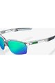 100% SPEEDLAB Fahrradsonnenbrille - SPORTCOUPE - Transparent/Grün